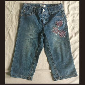 Circo jeans size 8. sparkly.